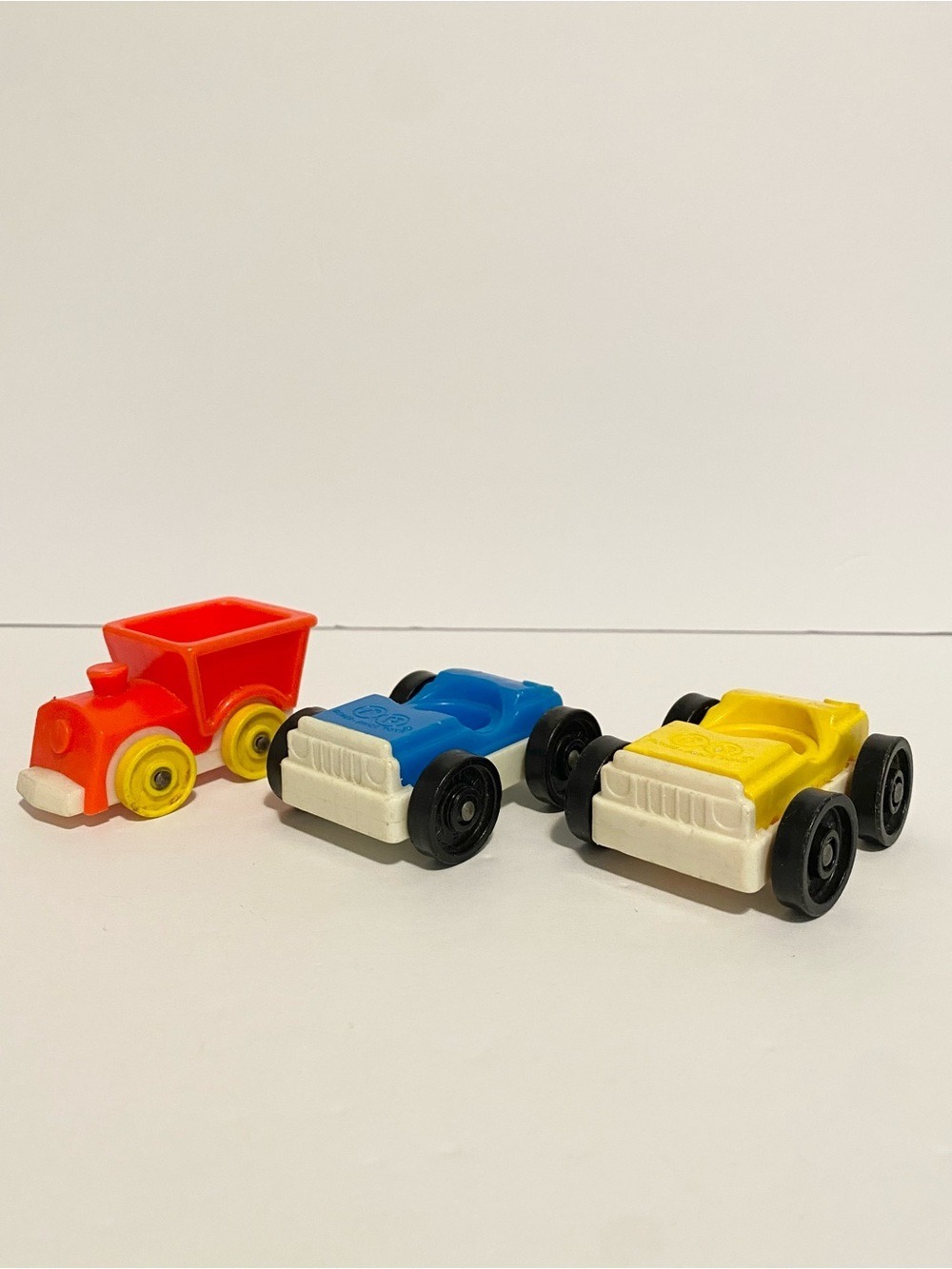 Vintage Fisher Price Little People Car Vehicles Train Dollhouse Toy Lot